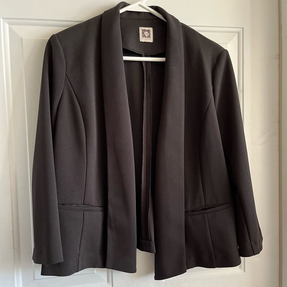 Black blazer
